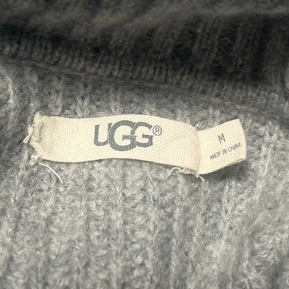 UGG Women's Raelynn Sweater Seal Heather M - Picture 7 of 8